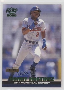 2000 Pacific Emerald Green /99 Manny Martinez #266 Rookie RC