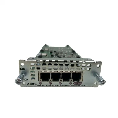 Cisco NIM-4FXO, 4-Port FXO Module for ISR4300/4400 - Image 1 of 2
