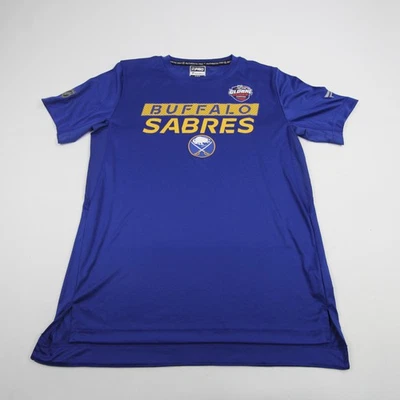 Buffalo Sabres Fanatics Short Sleeve Shirt Men's Blue Used - Image 1 of 4