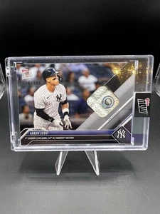 2023 TOPPS NOW AARON JUDGE 1ª CARRERA 3 HORAS JUEGO USADO BASE RELIQUIA #754A 116/199 🔥 - Imagen 1 de 1