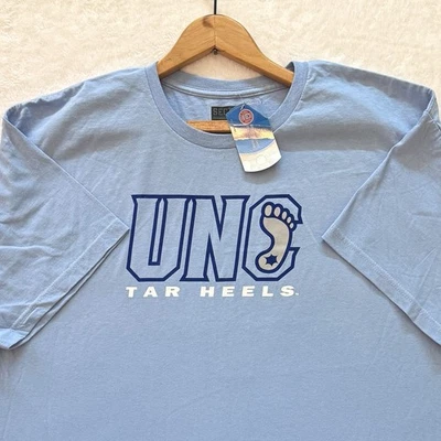 NWT Majestic Section 101 UNC North Carolina Tar Heels T-shirt Mens 2XL Blue - Image 1 of 4