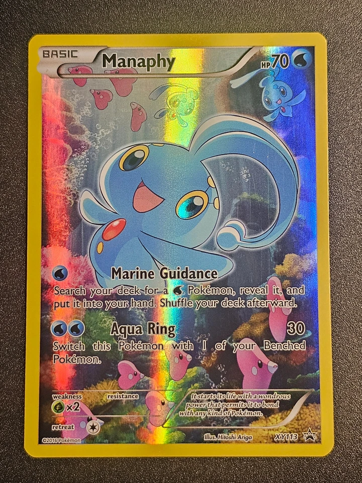 Pokemon TCG - Manaphy XY113 Promo - Image 1 of 2