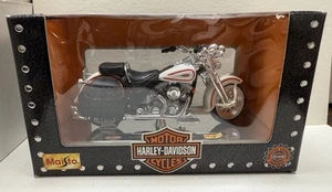 Harley Davidson Replica 2001 FLSTS Heritage Springer 1:18 Maisto Collector - Imagen 1 de 2