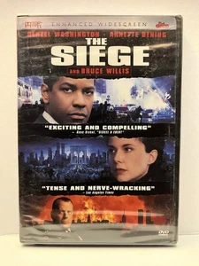 The Siege (DVD, 2000) Denzel Washington, Annette Bening, Bruce Willis - Sealed - Picture 1 of 2