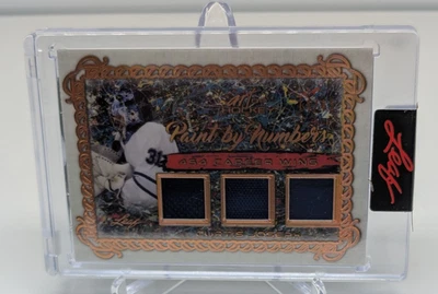 2021-22 Hoja Arte del Hockey Curtis Joseph #'d 11/45 Pintura por Números Hojas de Arce Foto 1 de 2