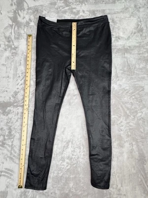 Pantalones Serra Para Mujer X-Grandes Negros Imitación Cuero Leggings Elastizados Rock Punk Nuevos con Etiquetas Foto 1 de 4