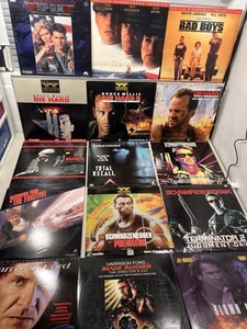 Laserdisc - Lot of 15 ——MUST WATCH—— Action Movies in Very Good Condition - Picture 1 of 13