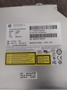 660833-001 UJ8B1 ORIGINAL GENUINE HP DVD-RW W/ BEZEL SATA PAVILION -ATxx133 - Bild 1 von 1