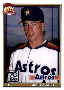 2021 Topps Double Header Insert #TDH-6 Jeff Bagwell Houston Astros - Picture 1 of 2