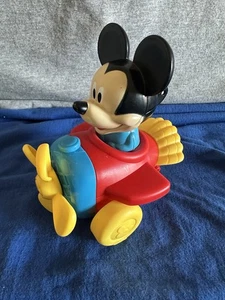 Mattel 2014 Mickey Mouse Flying Plane - Picture 1 of 5