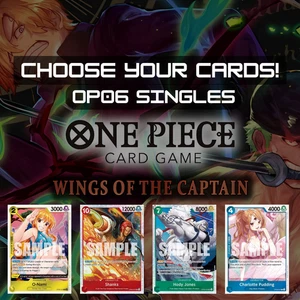 One Piece TCG - Wings of the Captain OP06 Singles CHOOSE YOUR CARD - C/UC/R/SR - Picture 1 of 118