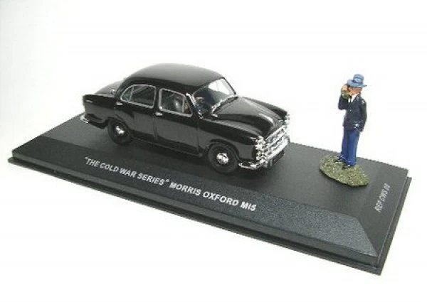 Morris Oxford + Figures Servizio Segreto MI5 La Guerra Fredda Serie 1:43 IXO - Immagine 1 di 1