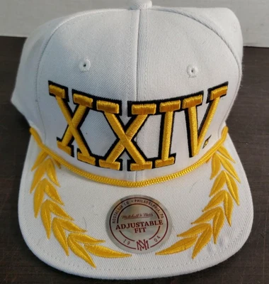 Sombrero Bruno Mars 2017 24k World Tour XXIV Mitchell & Ness Nostalgia Co Oro Blanco Foto 1 de 4