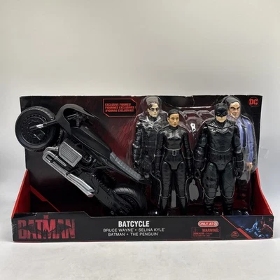 DC Comic Batman Batcycle Pack 12” ¡Figuras! ¡Nuevo! Foto 1 de 4