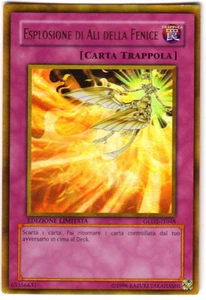 YUGIOH • Explosion der Flügel des Phönix GLD2-IT048 • RARE CARD GOLD NM - Bild 1 von 1