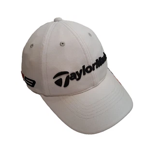 Cappello Berretto Golf TaylorMade TMax TP Ball Bianco Logo MasterCard Ricamo Regolazione - Foto 1 di 12