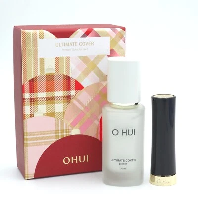 O HUI Ultimate Cover Primer Special Set 2 Items #01 Illuminator Redsien K-Beauty - Image 1 of 4