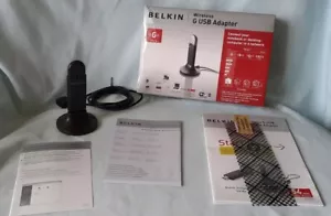 BELKIN WIRELESS G USB ADAPTER - Picture 1 of 7
