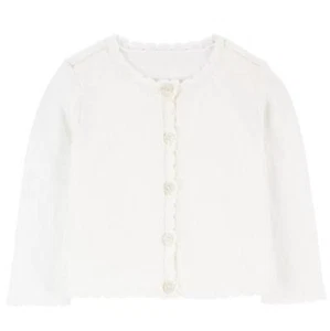 Baby Tod Girls Carter's Button Up Cardigan Sweater Size 18 months 2T 3T 4T NWT - Picture 1 of 1