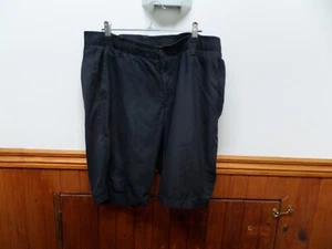 Under Armour Shorts Mens 35 Black Golf Drive Printed Performance - Picture 1 of 4