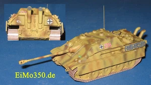Jagdpanther Sd. Veicolo 173 Ausf. late sPzJgAbt 654 1:87 H0 minitank WKII Trident - Foto 1 di 1