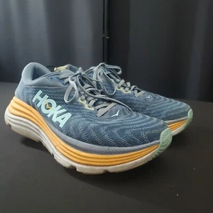 Hoka Gaviota 5 Zapatos Para Hombres 10 Anchos Piedra Caliza Diva Azul Entrenador Diario para Correr en Carretera - Imagen 1 de 16