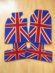 $$ Tappetini adatti per Mini Cooper R50 R53 + Design Union Jack + NOVITÀ $$ - Foto 1 di 1