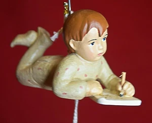 Creations Artistic Accent "Child Making List" Holiday Christmas Ornament NEW - Picture 1 of 11