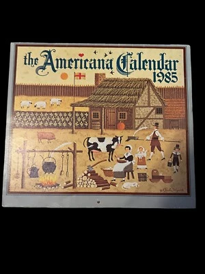 Calendário americano: 1985 por Charles Wysocki - Imagem 1 de 3