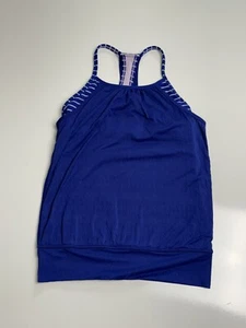 IVIVVA by LULULEMON Girls Blue Purple Tank Top size 8 - Picture 1 of 8