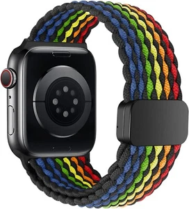 Correa elástica de tela para Apple Watch Series 9 8 7 6 5 41/40/38 - Imagen 1 de 6
