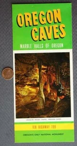 1974 Grants Pass Oregon Caves National Monument history pictorial brochure NICE- - Picture 1 of 1