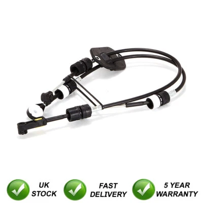 FORD TRANSIT MK7 2006 On 2.4  5 SPEED GEARBOX DIESEL GEAR SELECTOR CABLE SET - Image 1 of 4