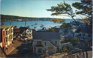Boothbay Harbor Maine Postcard Unposted - Picture 1 of 2