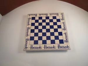 Piastrella decorativa pubblicitaria Harrods Knightsbridge Works Trivet Hot Plate Inghilterra - Foto 1 di 8