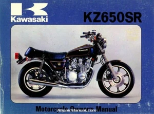 1979 Kawasaki KZ650D2 SR Series Motorcycle Owners Manual - Bild 1 von 1