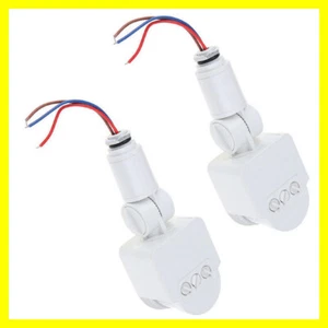 2x 180° LED Auto Infrared PIR Motion Sensor Detector Wall Light Switch 110V~265V - Picture 1 of 1