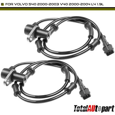 2x Sensores de velocidad de rueda ABS para Volvo S40 00-03 V40 2000-2004 delantero izquierdo y derecho Foto 1 de 4