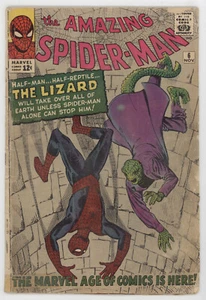 Amazing Spider-Man 6 Marvel 1963 GD VG 1st Lizard Steve Ditko Stan Lee - Picture 1 of 2