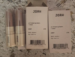 JOAH La Bam Bálsamo Labial Tintado JLB07 Transparente Paquete de 4 Lote Hidratante para Labios Secos Vegano - Imagen 1 de 8