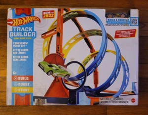 Hot Wheels Track Builder Unlimited Corkscrew Twist Kit Playset NIB - Picture 1 of 8