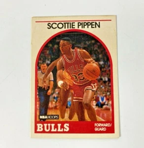 1989 NBA Hoops Scottie Pippen Chicago Bulls Basketball Card  (244) - Picture 1 of 6