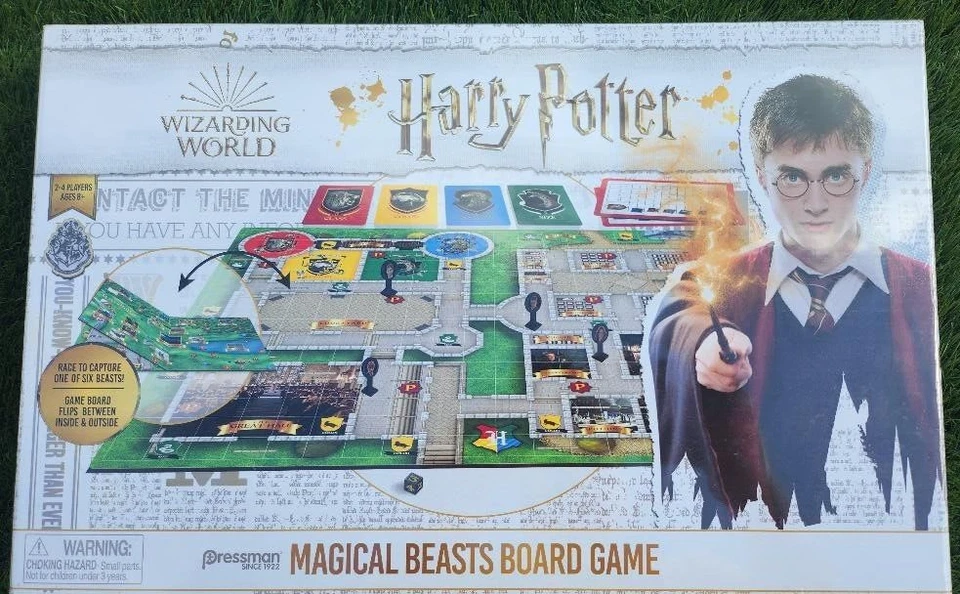 PRESSMAN Harry Potter and The Magical Beasts Board Game ~ NEW/SEALED!!! - Image 1 of 1
