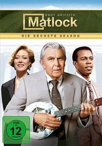 MATLOCK SEASON 6 REPLENISHMENT - GRIFFITH,ANDY/STAFFORD,NANCY/+ 6 DVD NEW - Picture 1 of 2