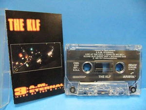 The KLF 3 A.M. Eternal (Live At The S.S.L.) 1991 Cassette Tape Arista CMS 2231 - Picture 1 of 2