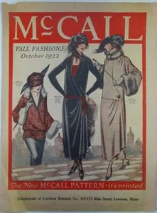 given / McCall Fall Fashions October 1922 - Picture 1 of 1