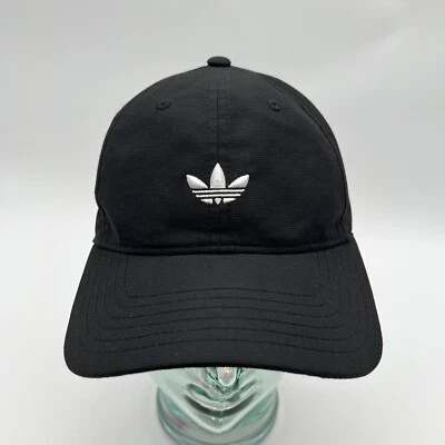Adidas Para Hombre Originales Relajado Moderno Ajustable Golf Sombrero/Gorra-Negro/Blanco Usado en Excelente Condición Foto 1 de 4