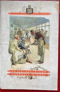 1931 SS BREMEN Cruise Line Abschied SPEISEKARTE - Bild 1 von 7
