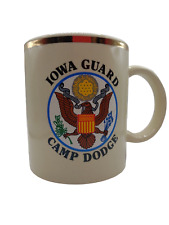 IOWA National Guard Camp Dodge Eagle Crest Military Ceramic  Coffee Mug Cup