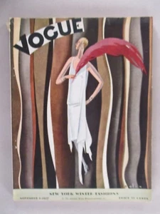 Vogue Magazine - November 1, 1927 ~~ Bolin cover art - Bild 1 von 4